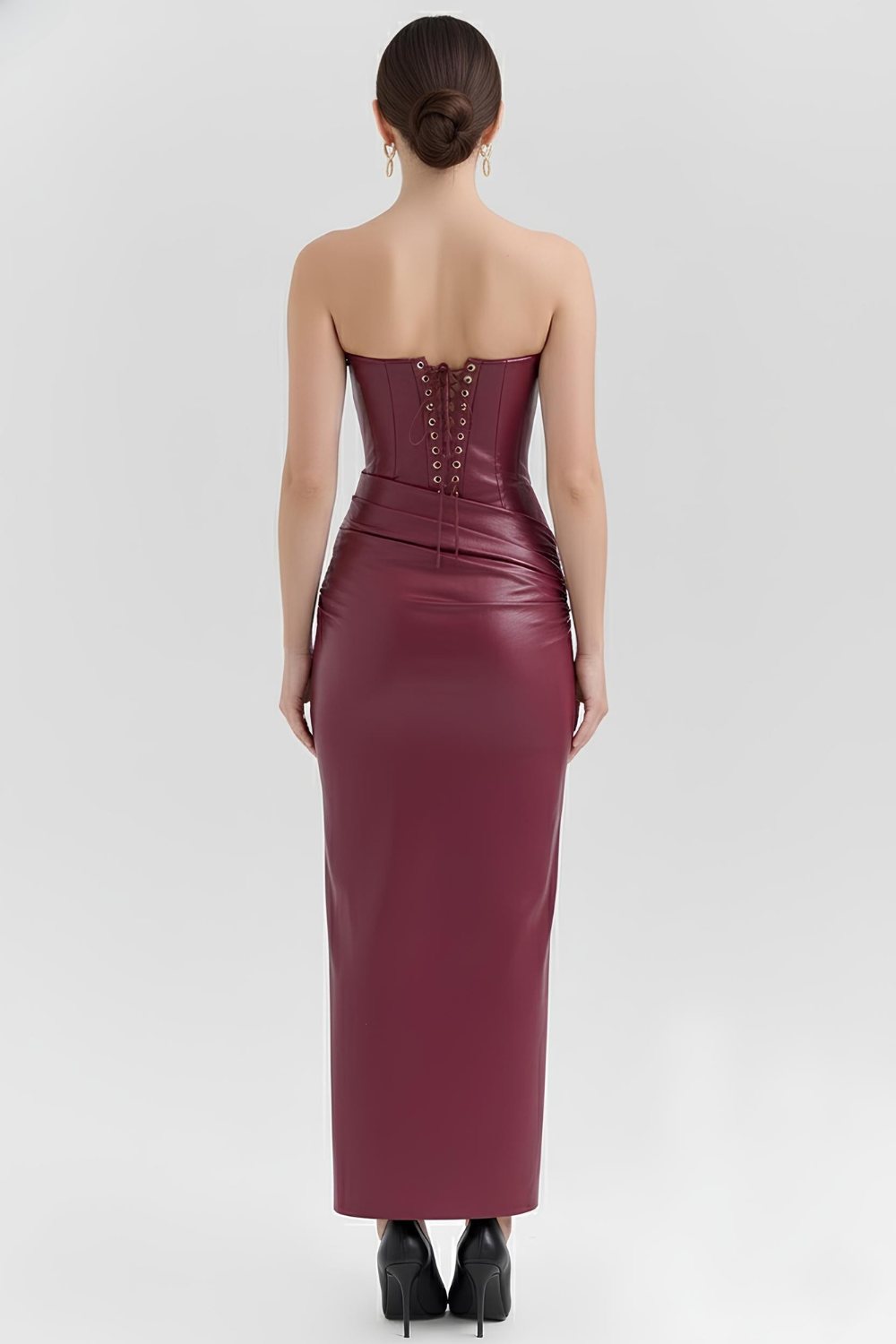 Iris Long Bustier Dress