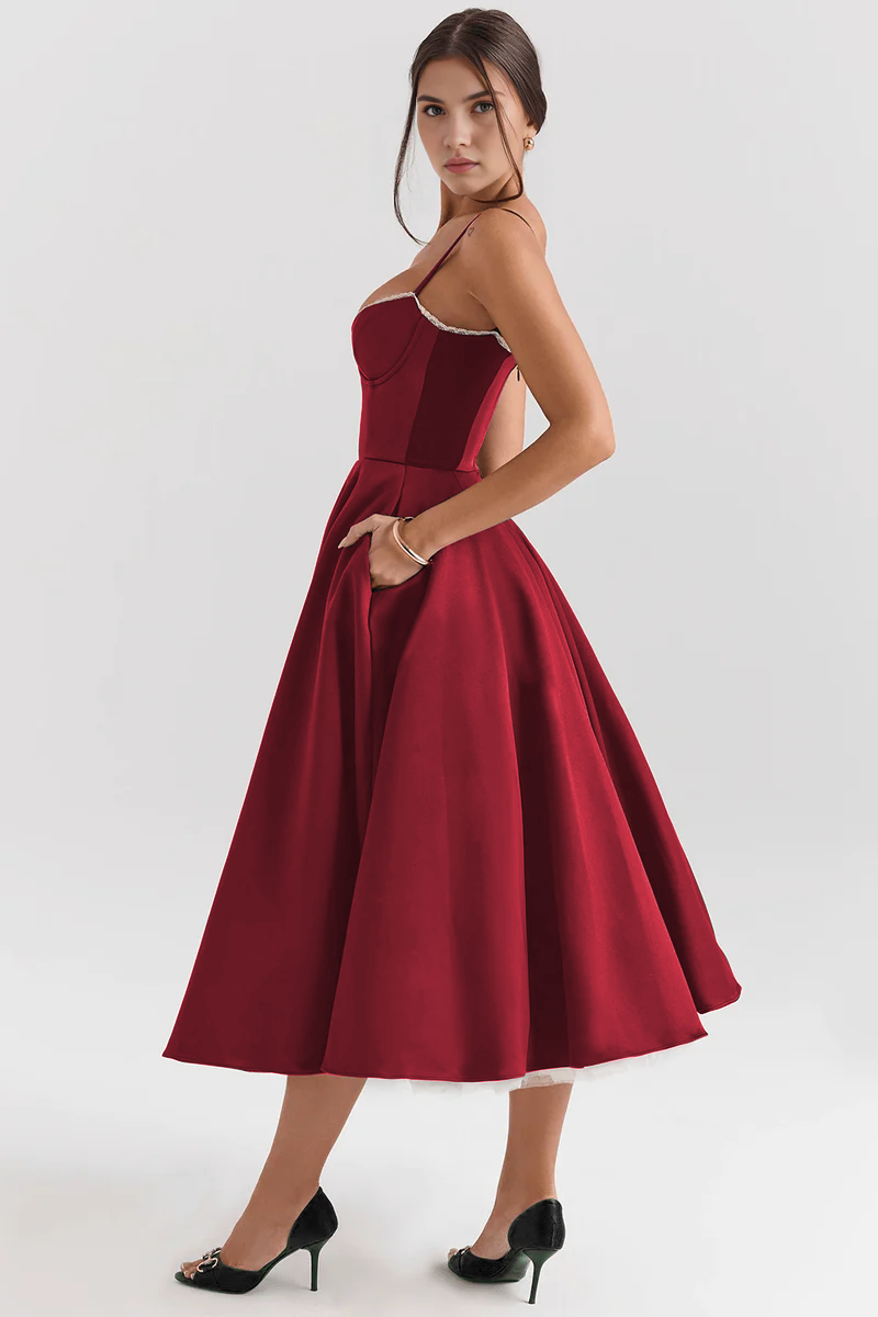 Midi Dress Cloe - Double Layer