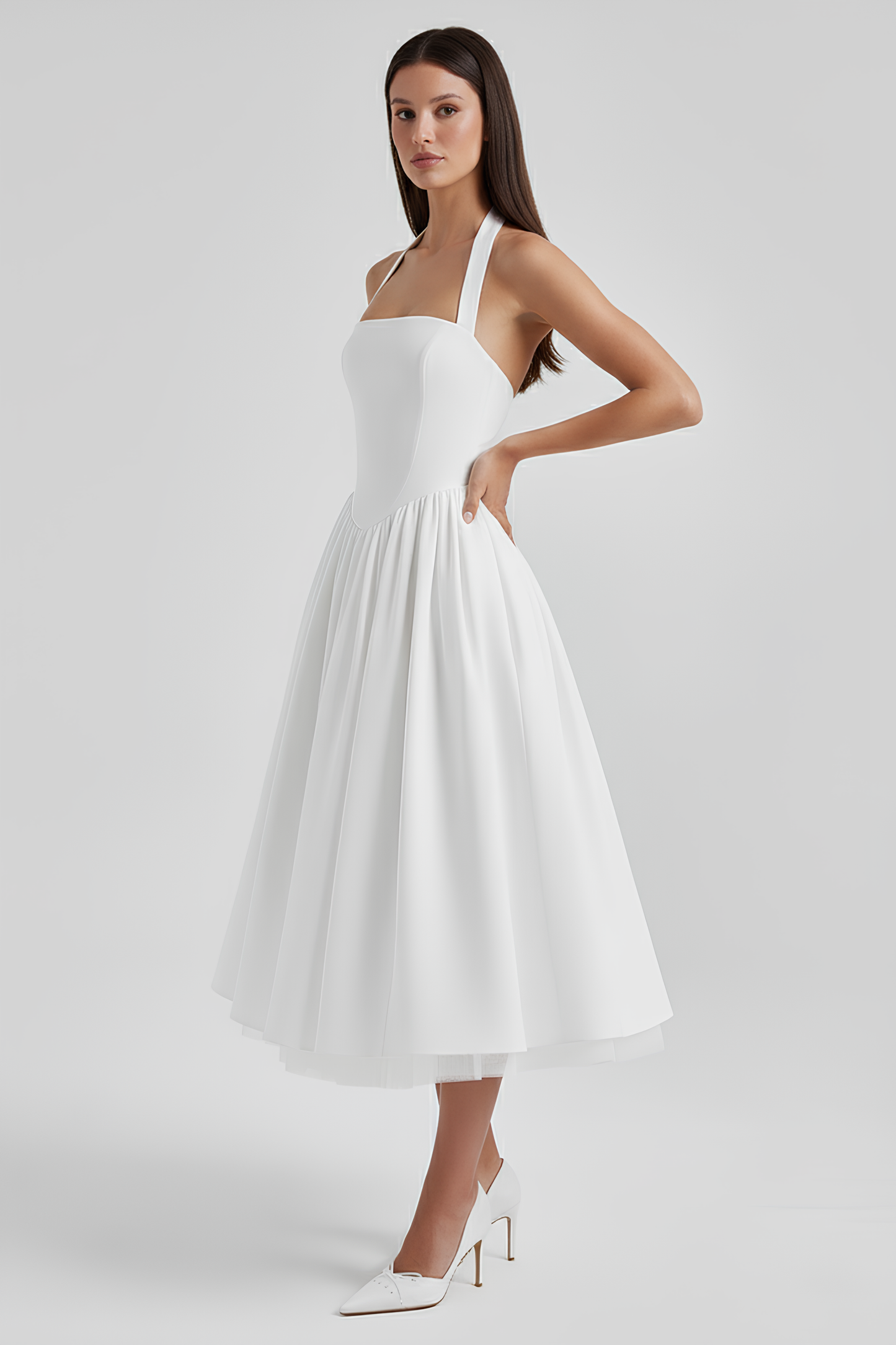 Anabel Shaping Midi Dress
