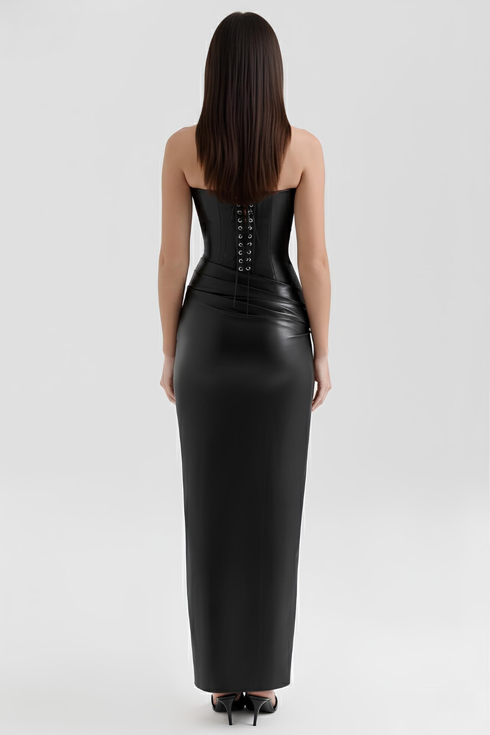 Iris Long Bustier Dress