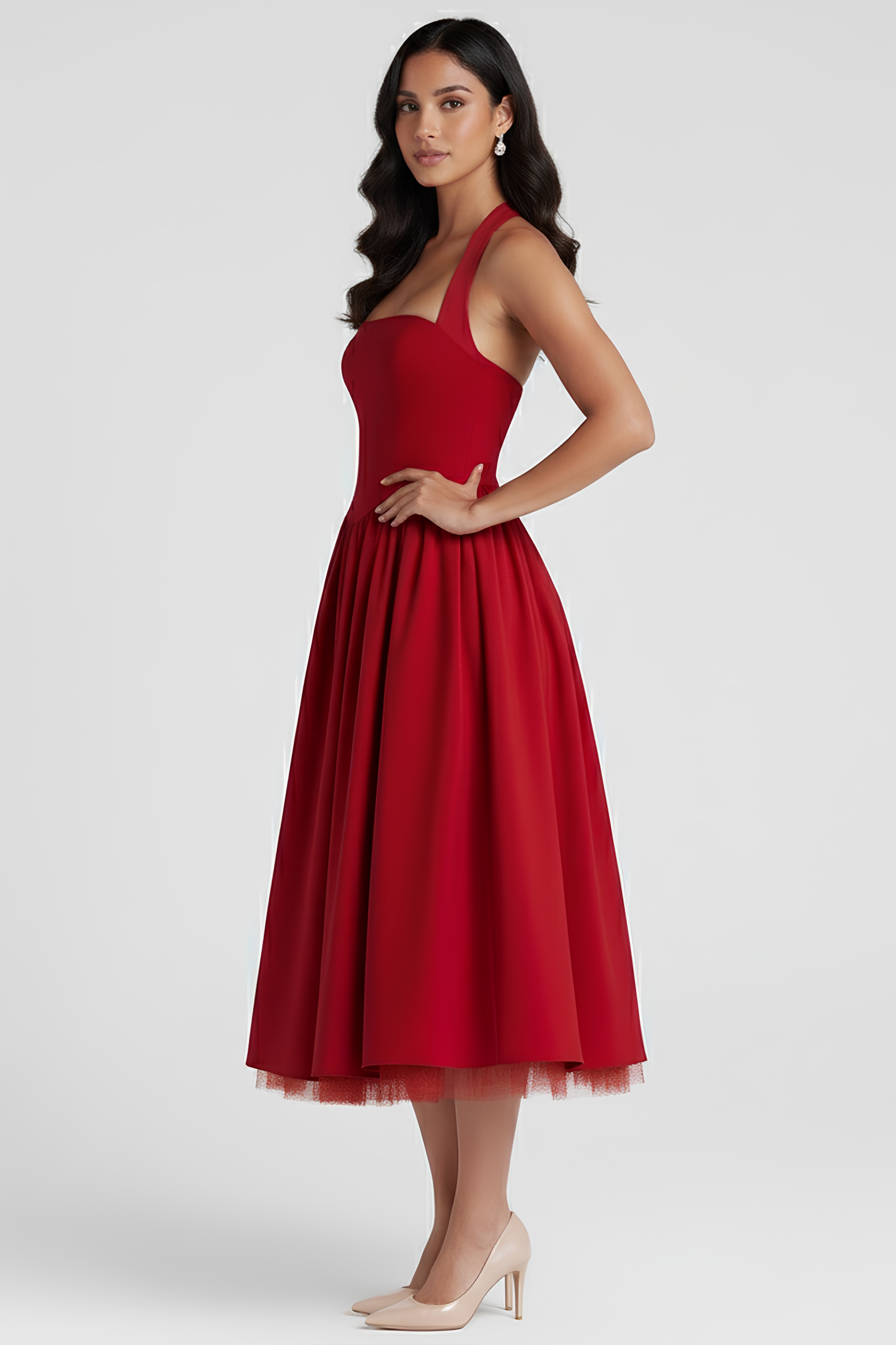 Anabel Shaping Midi Dress