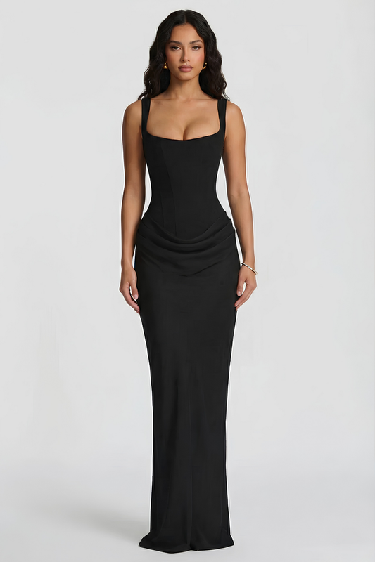 Laura Long Bustier Dress