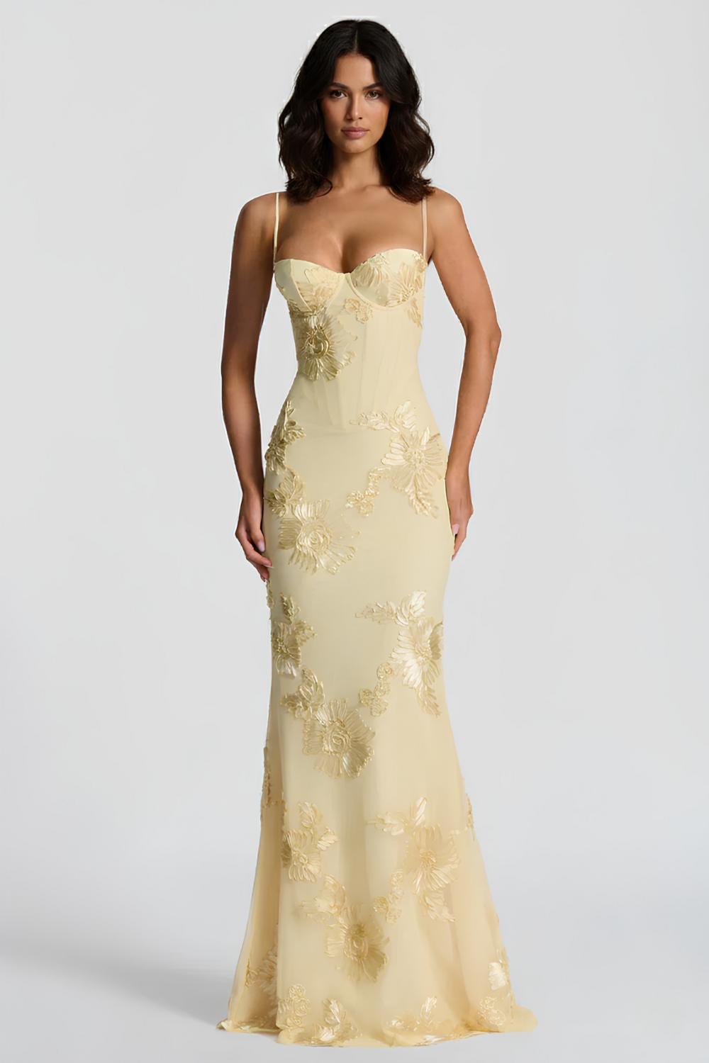 Long Bustier Dress Viena