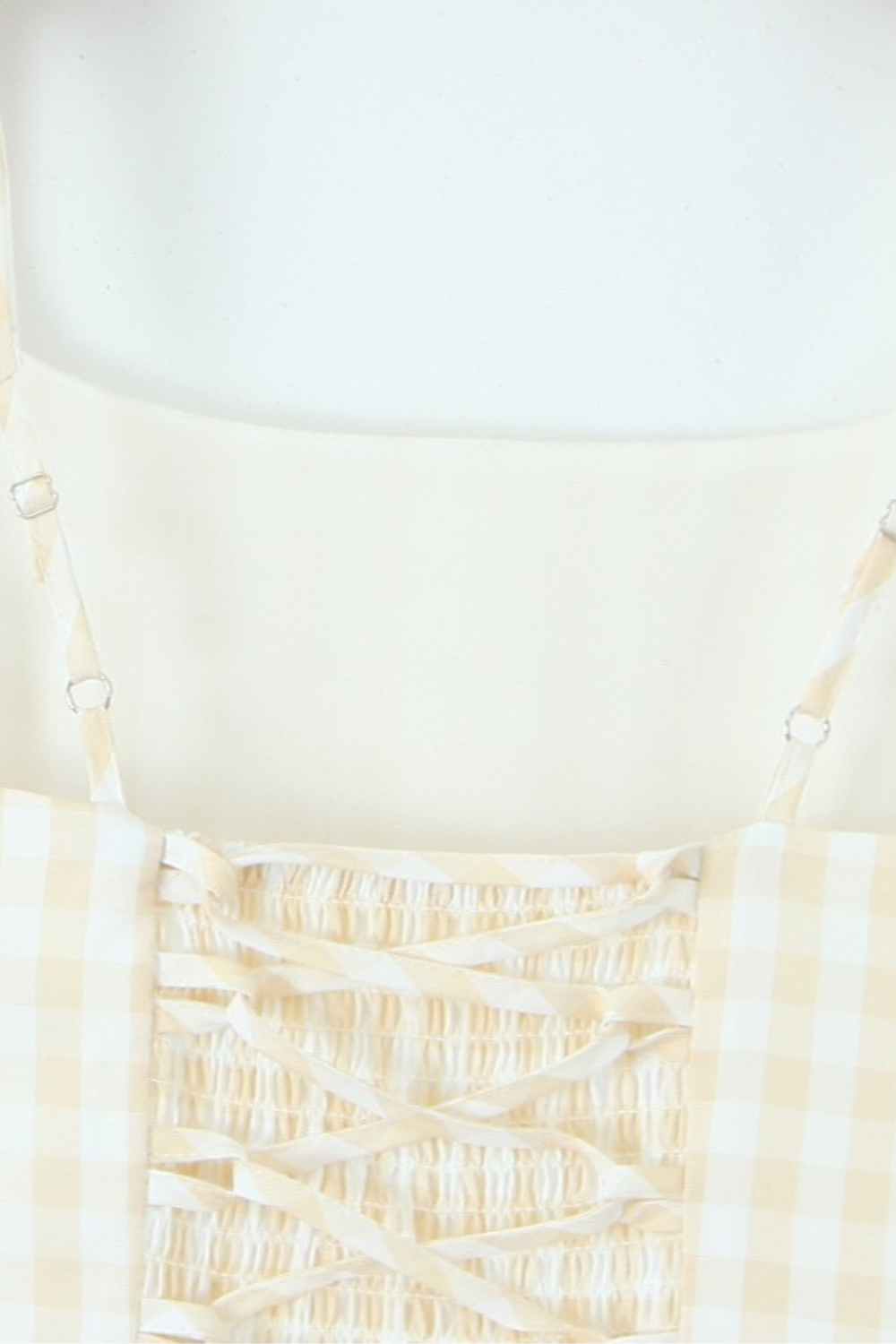 Bustier Dress Karo