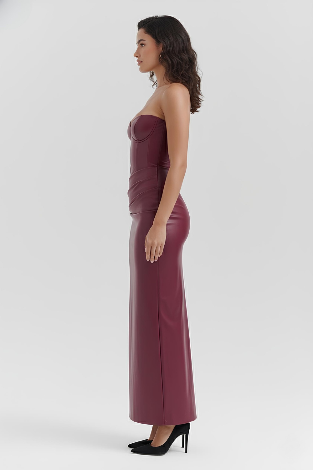 Iris Long Bustier Dress