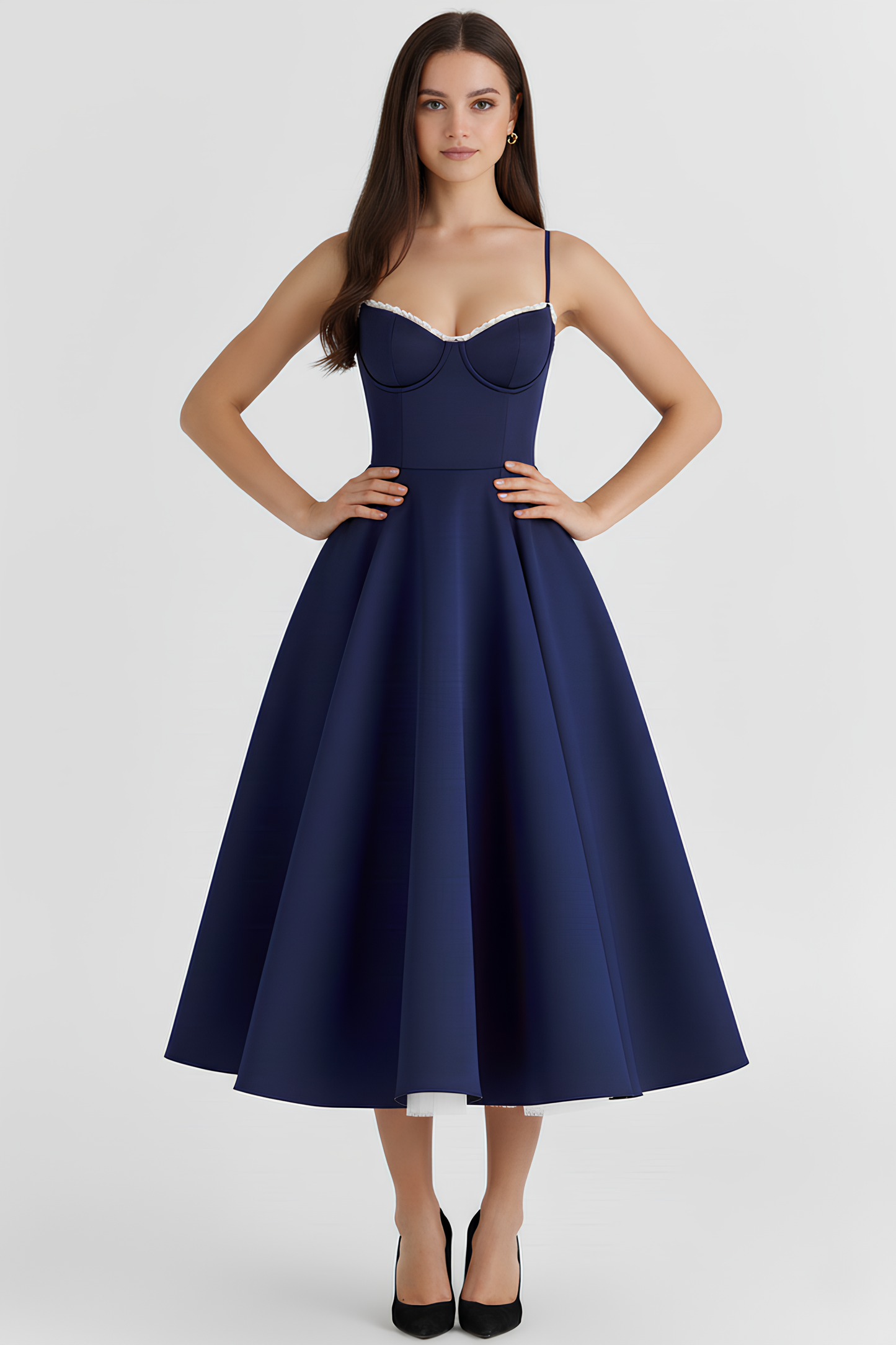 Midi Dress Cloe - Double Layer