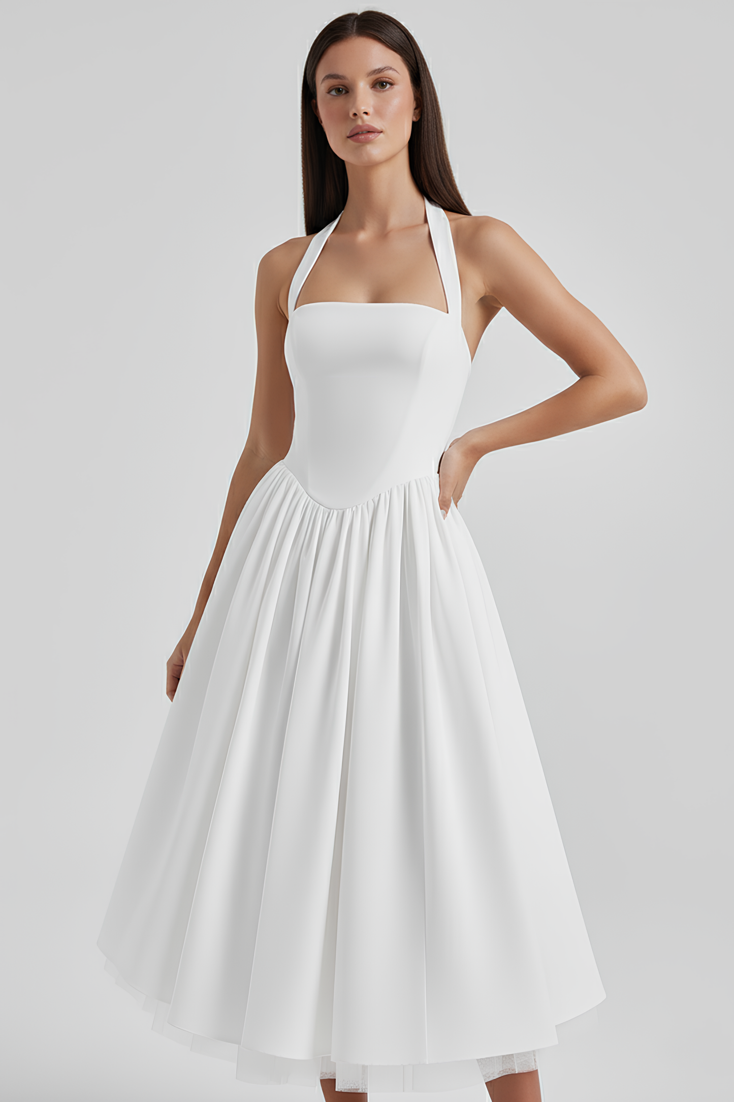 Anabel Shaping Midi Dress