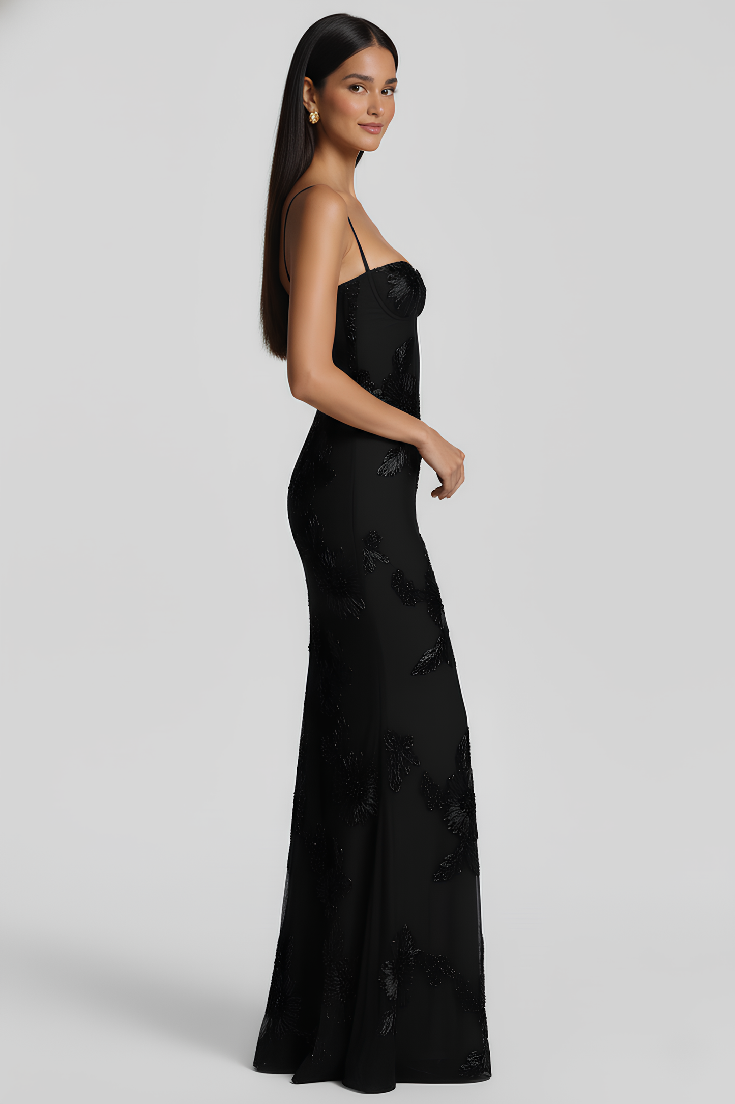Long Bustier Dress Viena