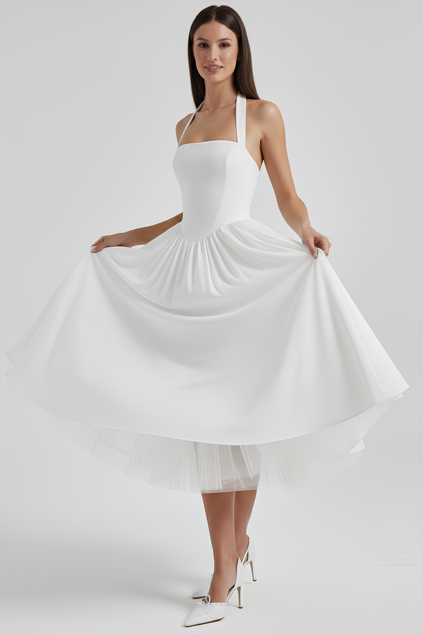 Anabel Shaping Midi Dress