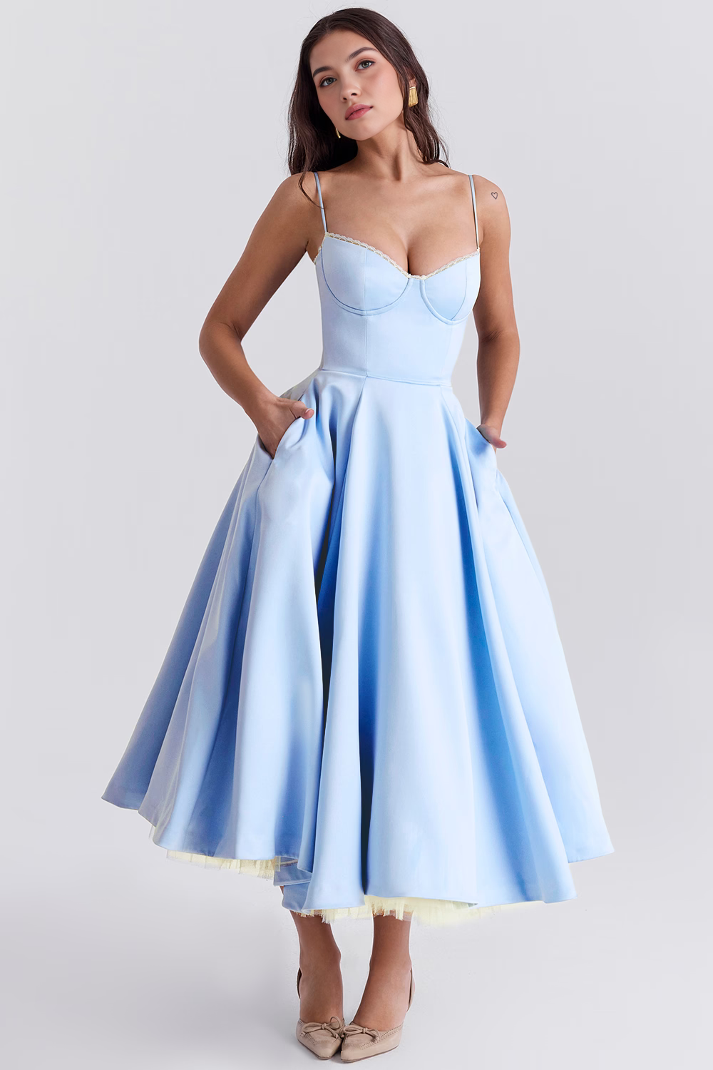 Midi Dress Cloe - Double Layer