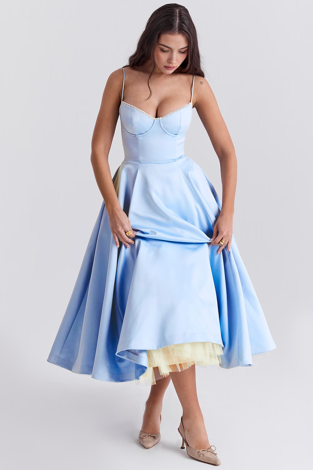 Midi Dress Cloe - Double Layer