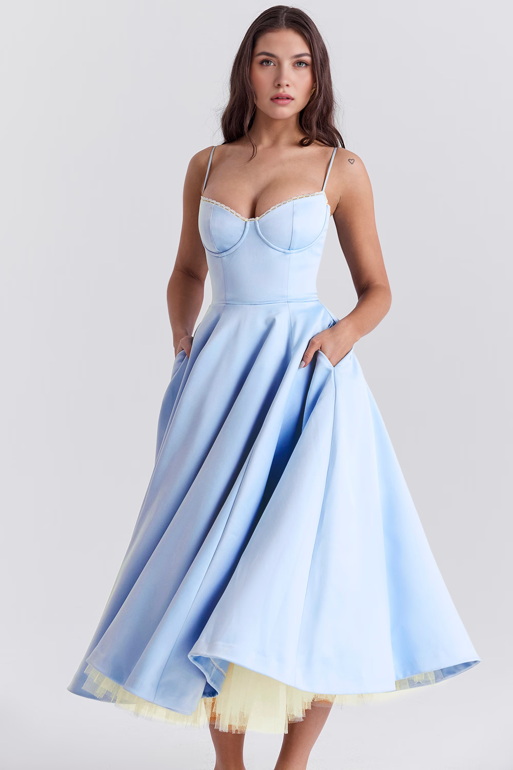 Midi Dress Cloe - Double Layer