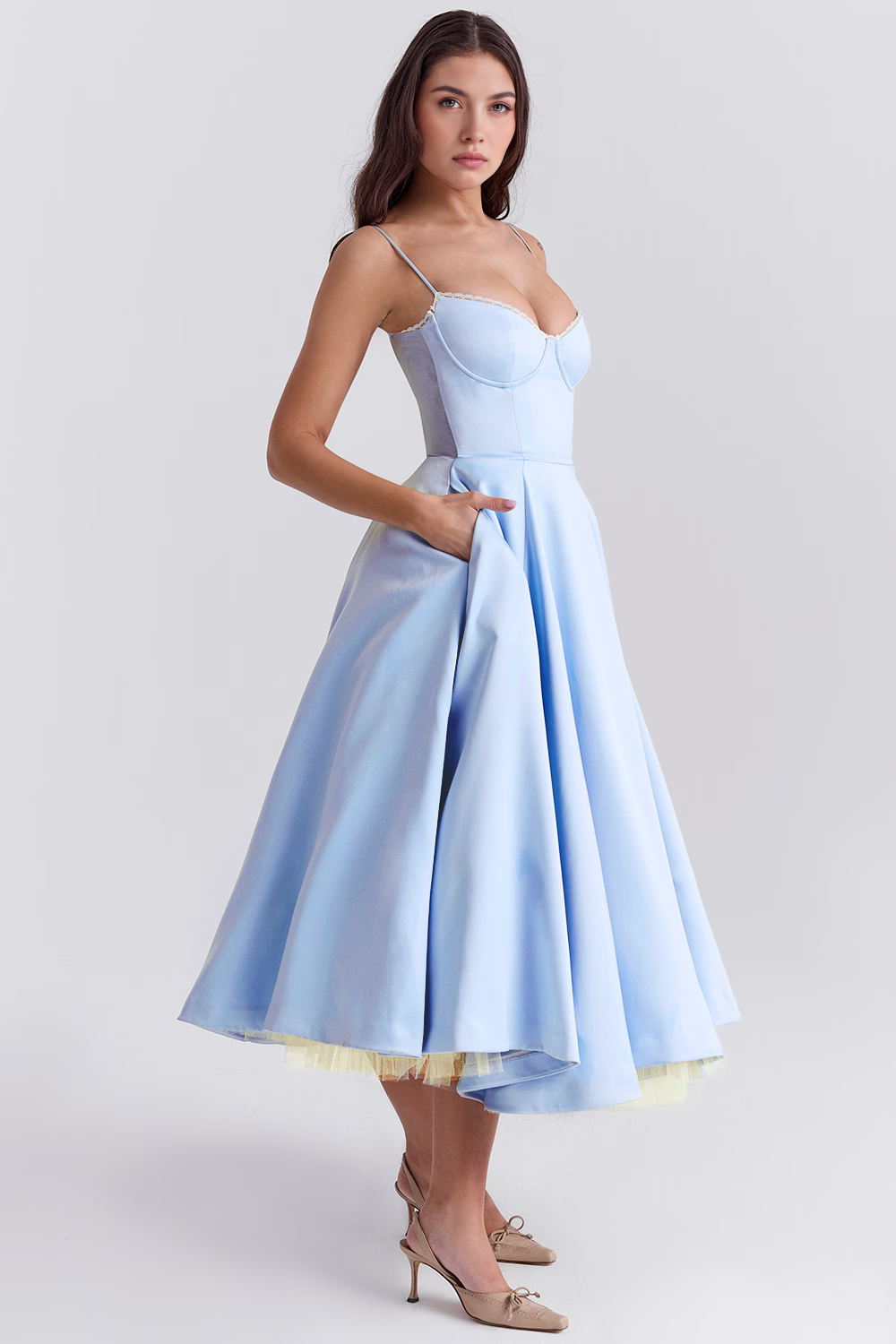 Midi Dress Cloe - Double Layer