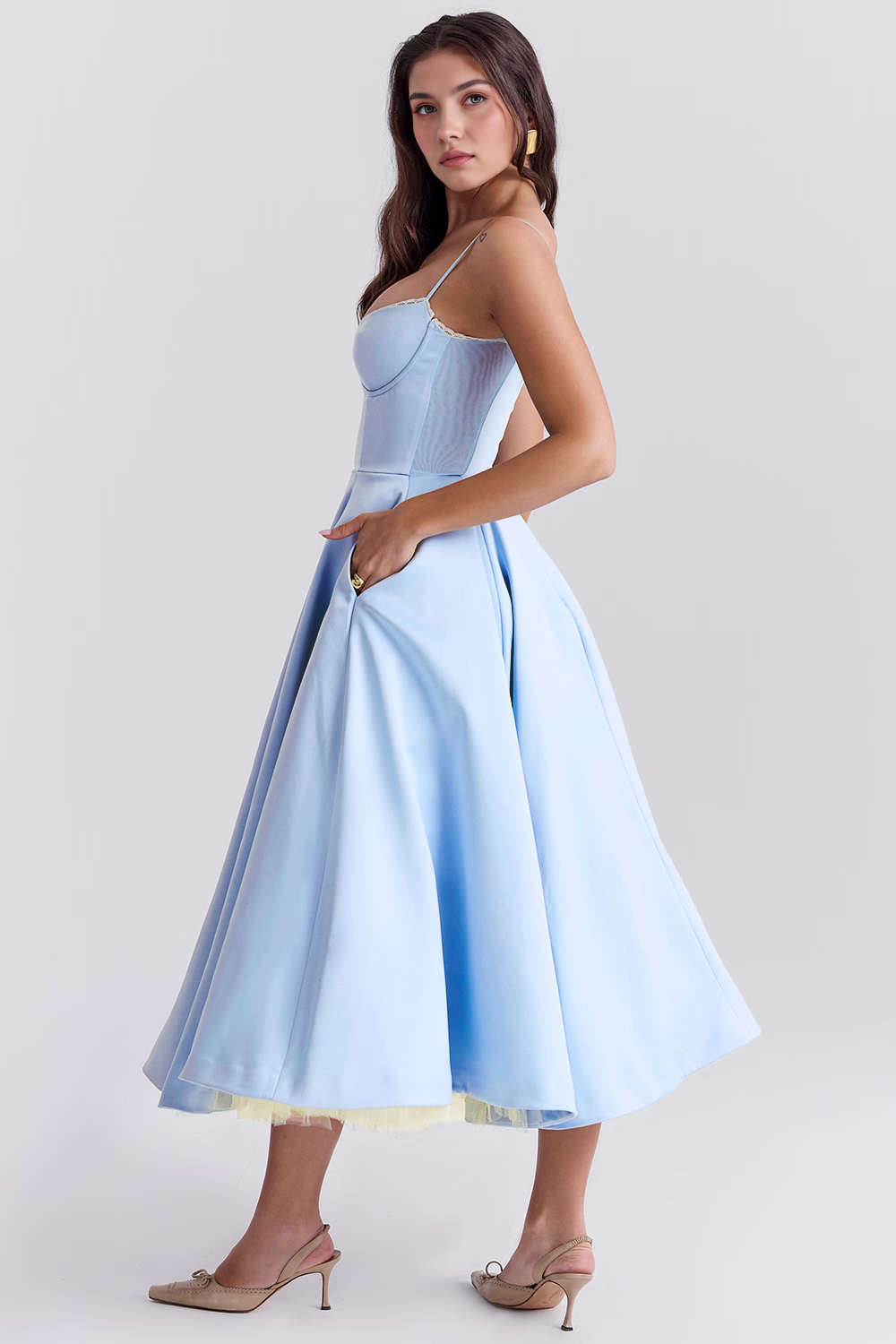 Midi Dress Cloe - Double Layer