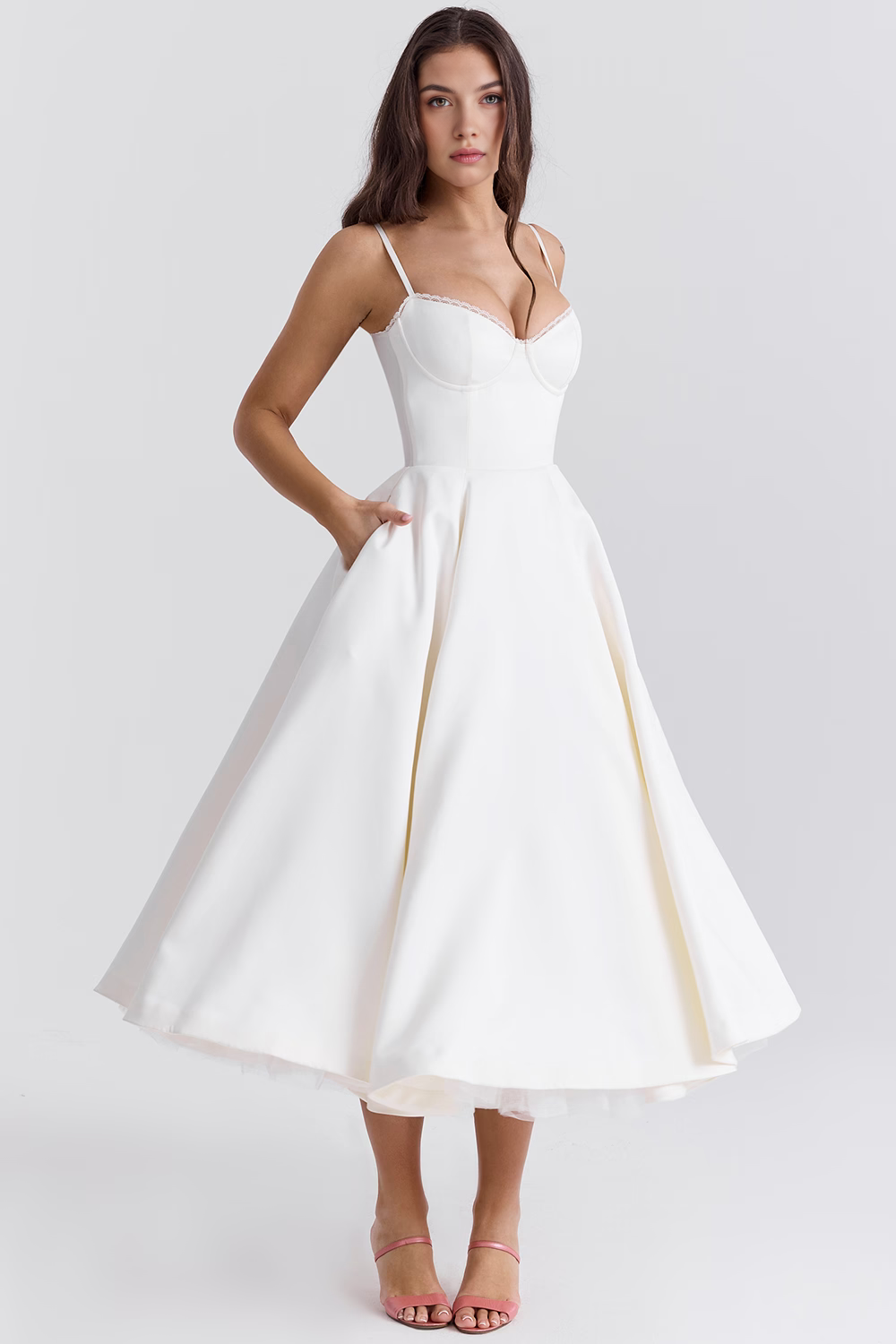 Midi Dress Cloe - Double Layer