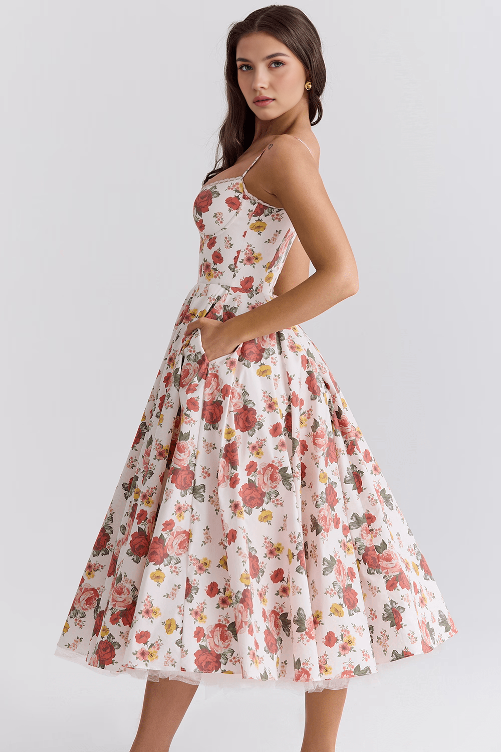 Midi Dress Cloe - Double Layer