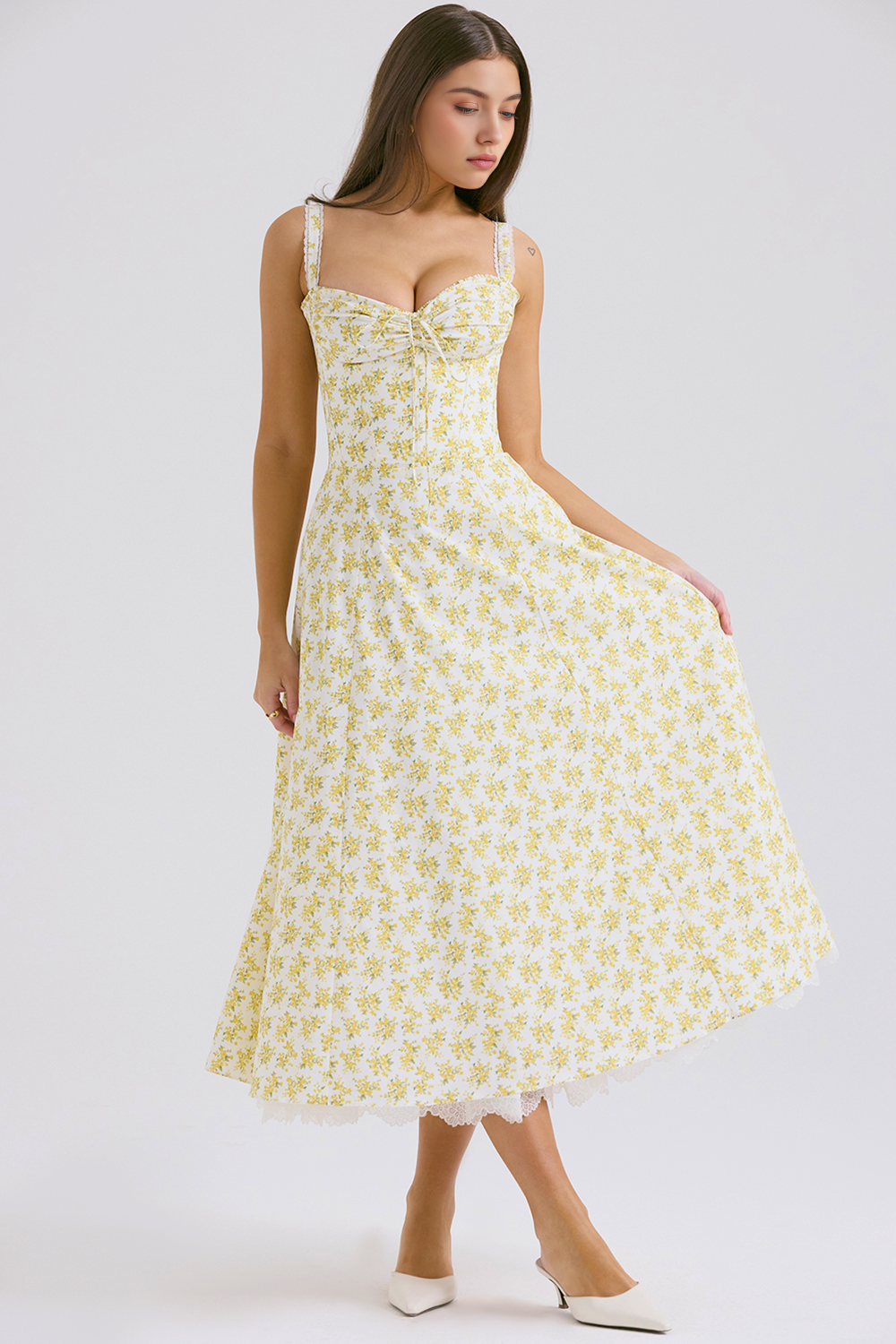 Lace Bustier Dress Valentina