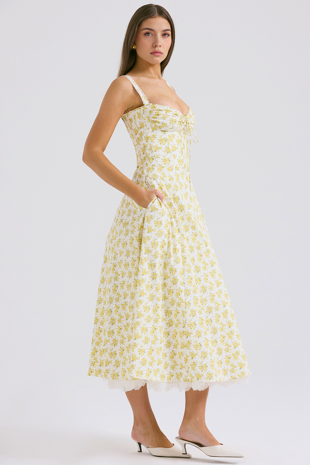 Lace Bustier Dress Valentina