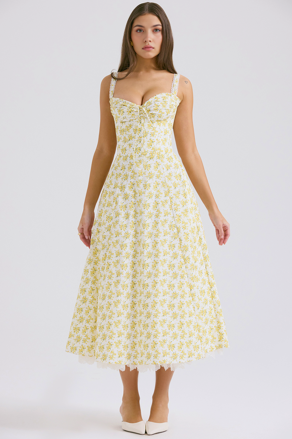 Lace Bustier Dress Valentina