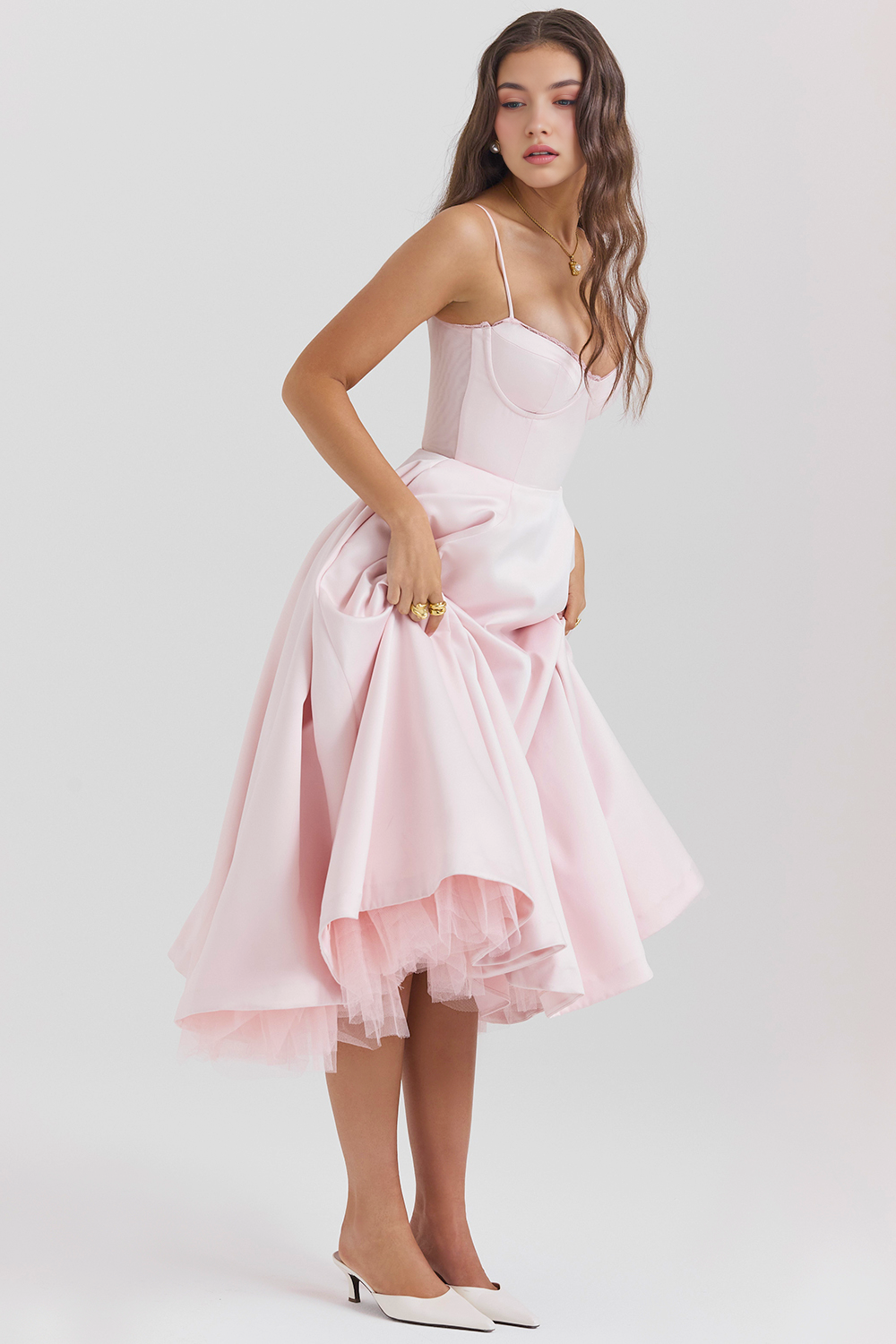 Midi Dress Cloe - Double Layer