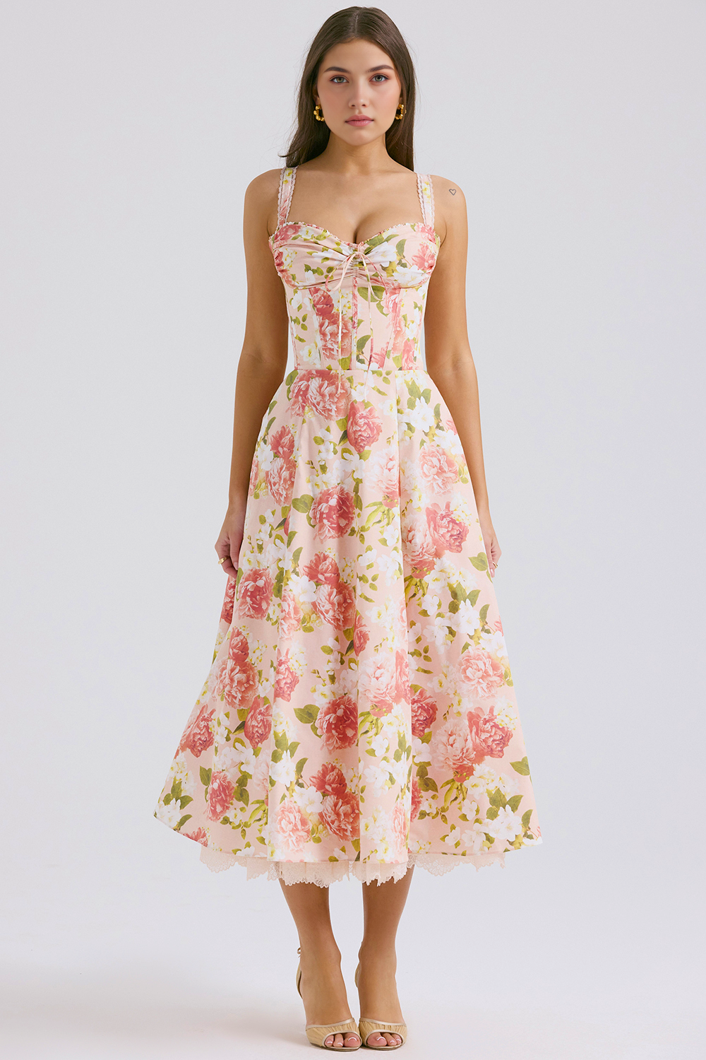 Lace Bustier Dress Valentina