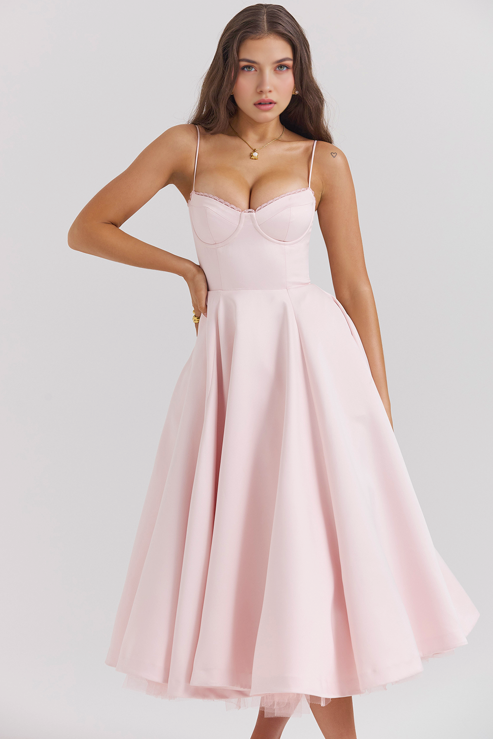 Midi Dress Cloe - Double Layer