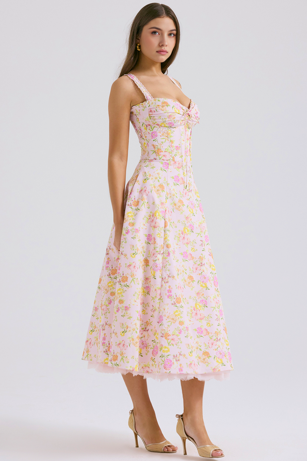 Lace Bustier Dress Valentina