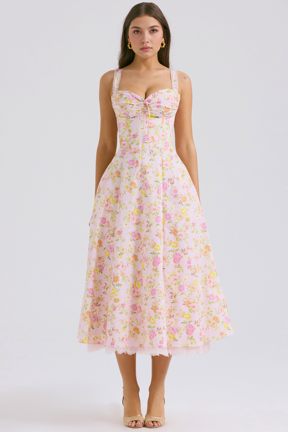 Lace Bustier Dress Valentina