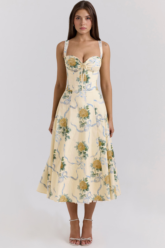 Lace Bustier Dress Valentina