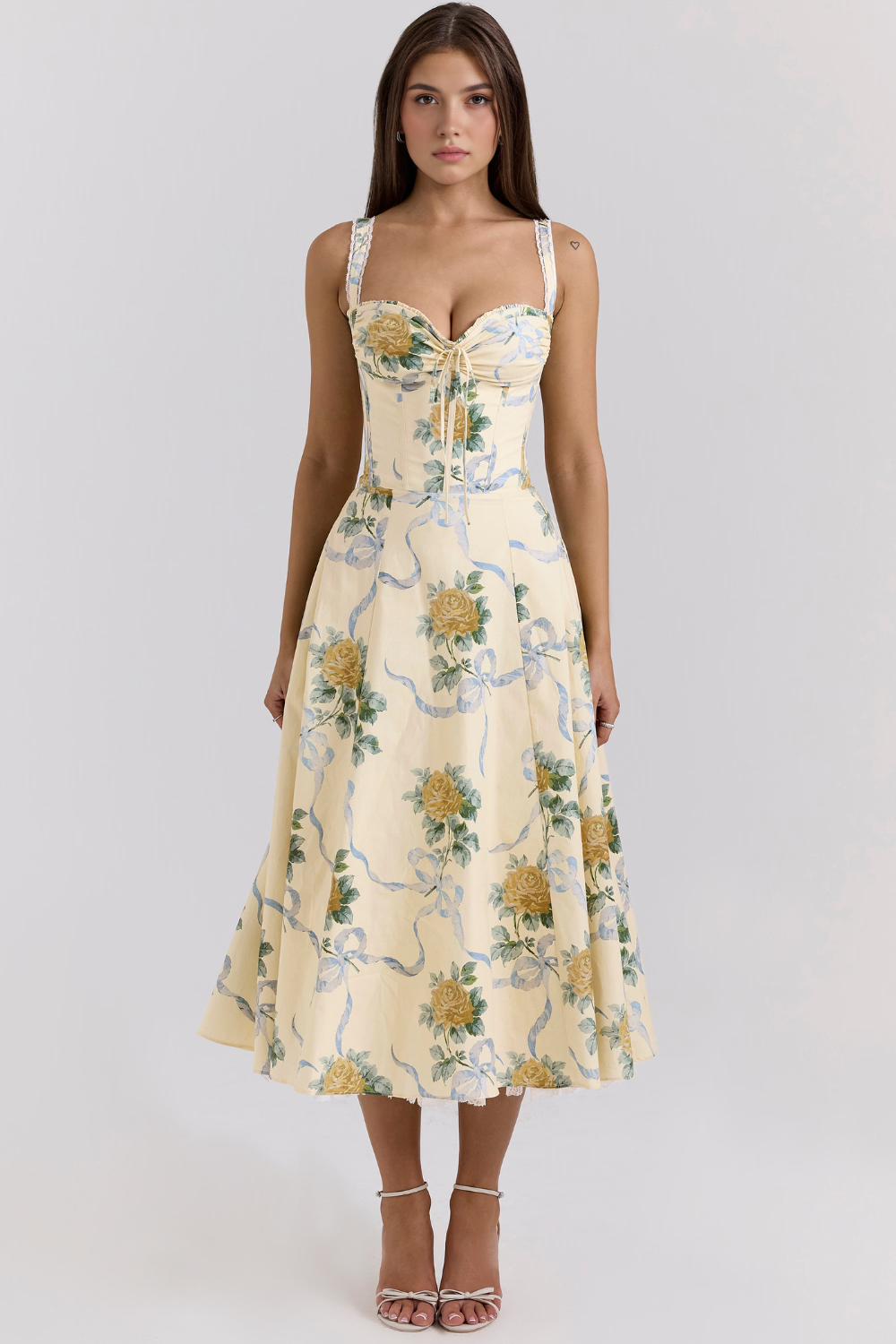 Lace Bustier Dress Valentina