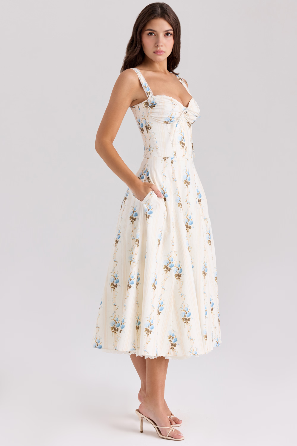 Lace Bustier Dress Valentina
