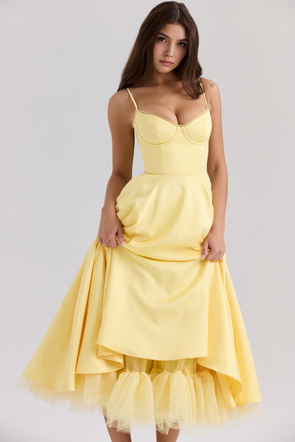 Midi Dress Cloe - Double Layer