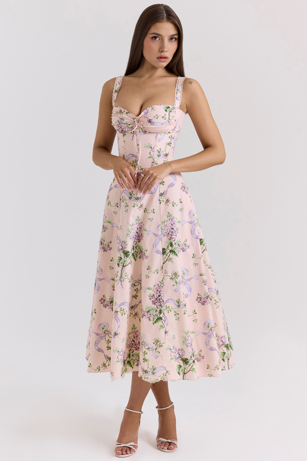 Lace Bustier Dress Valentina