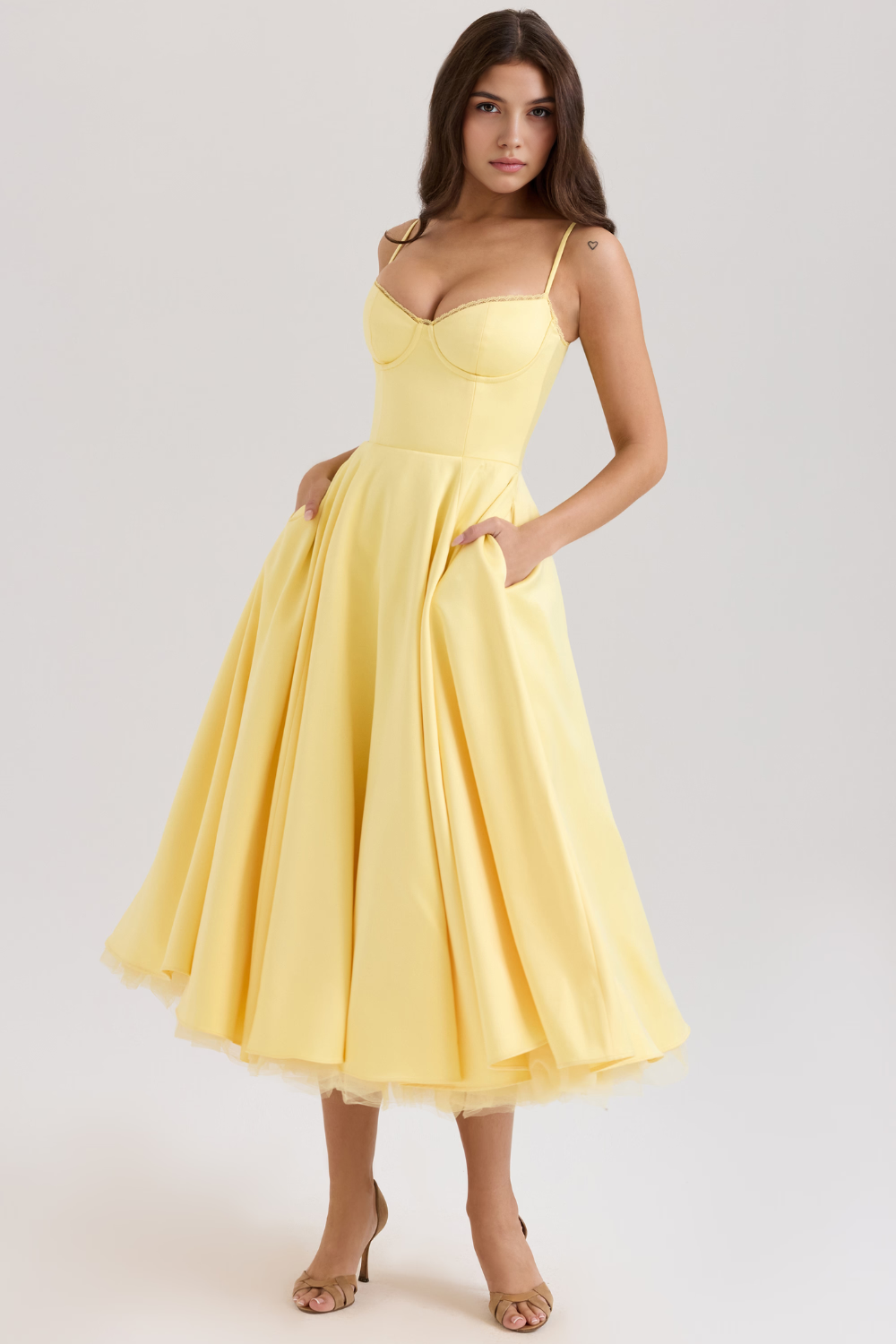 Midi Dress Cloe - Double Layer