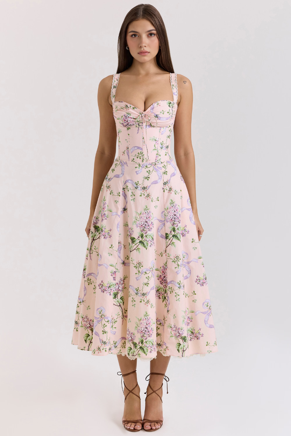 Lace Bustier Dress Valentina