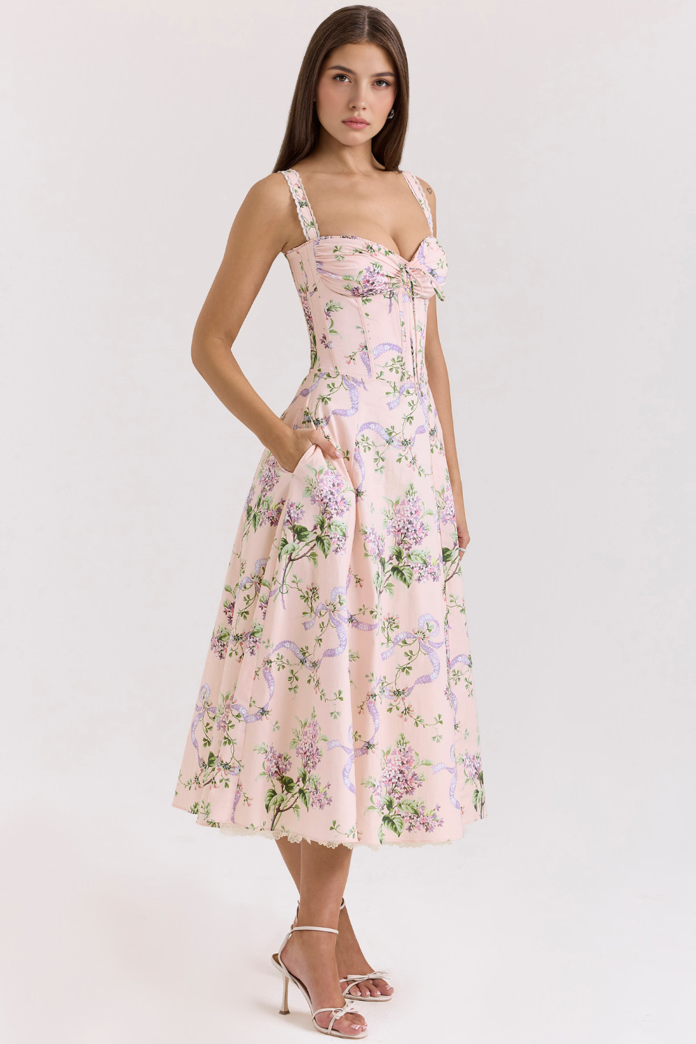 Lace Bustier Dress Valentina