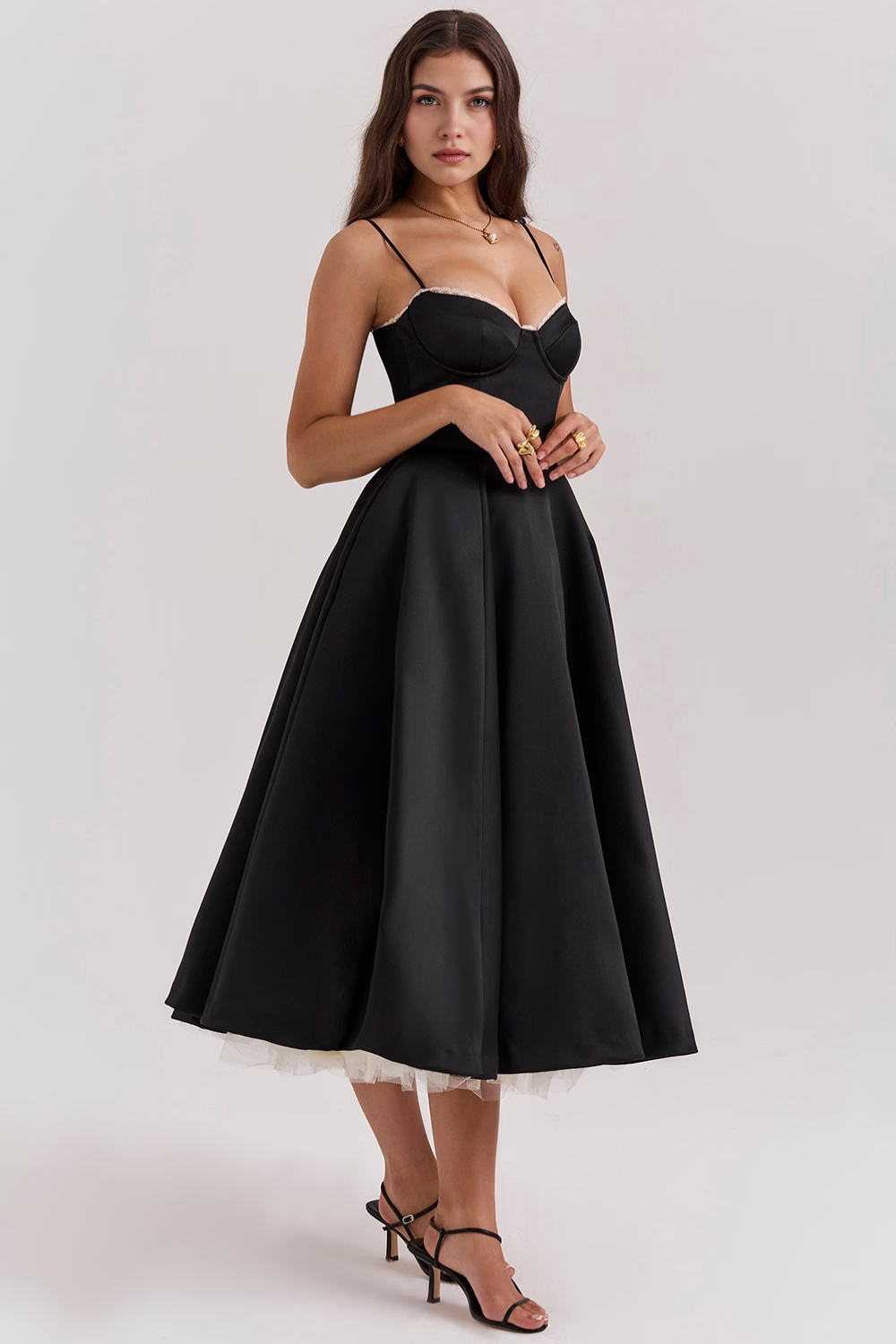 Midi Dress Cloe - Double Layer