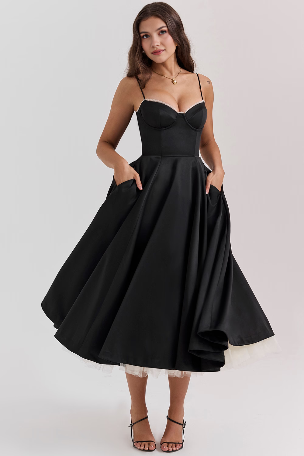 Midi Dress Cloe - Double Layer