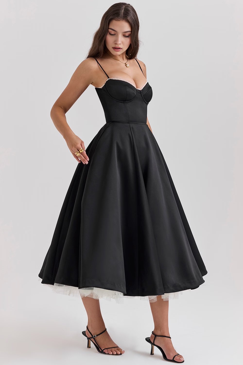 Midi Dress Cloe - Double Layer