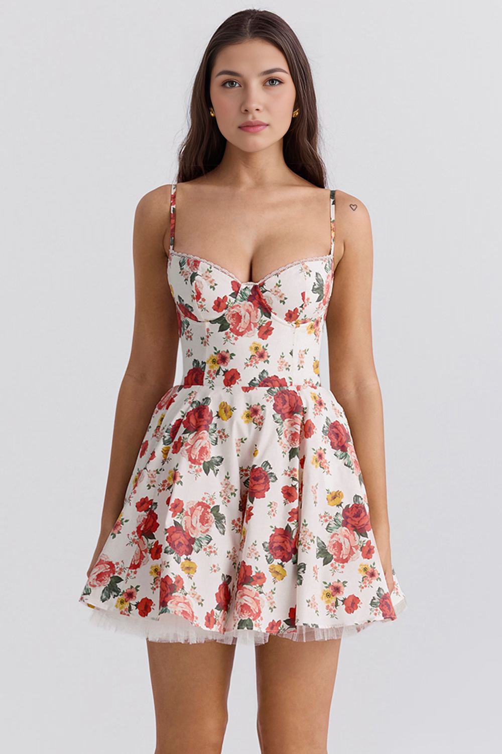 Short Dress Cloe - Double Layer