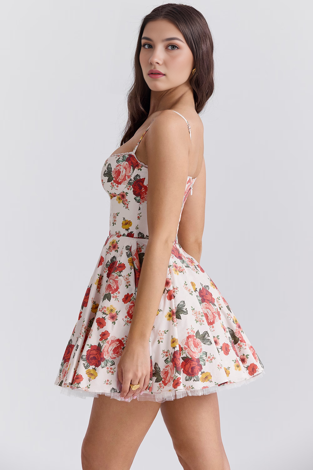 Short Dress Cloe - Double Layer