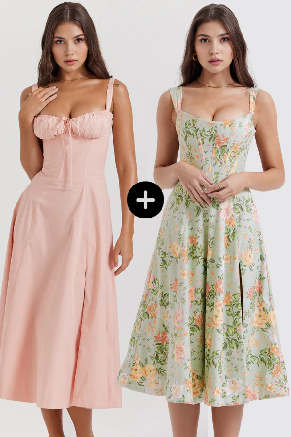 Bustier Dress Mavie and Olivia - Buy 1, Get 2