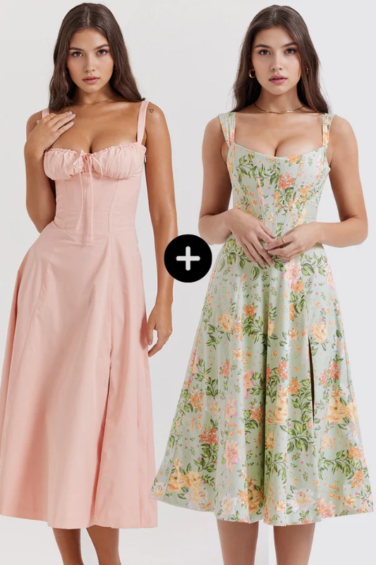 Bustier Dress Mavie and Olivia - Buy 1, Get 2