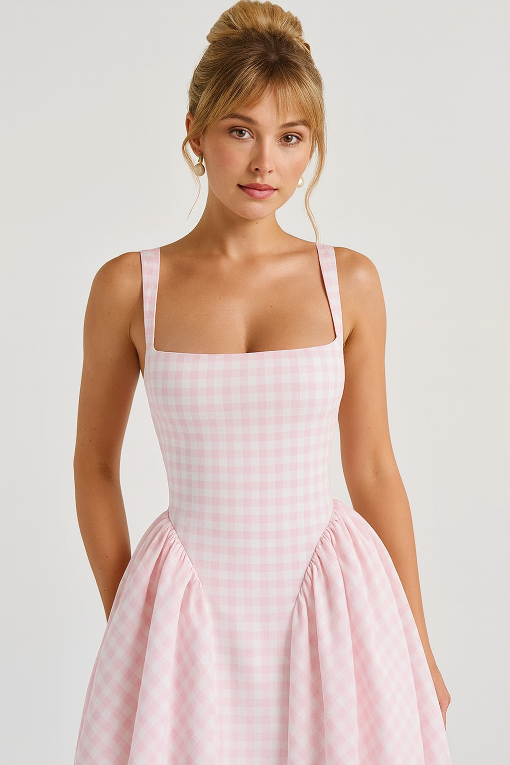 Bustier Dress Karo